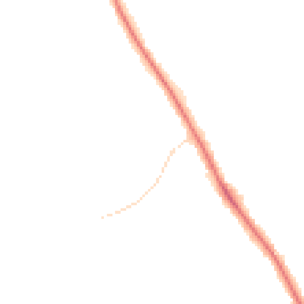 Night-time road noise heatmap for YO12 5SA