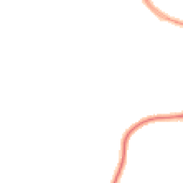 Night-time road noise heatmap for YO12 5TS