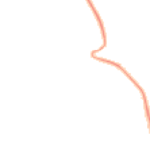 Night-time road noise heatmap for YO12 6RJ