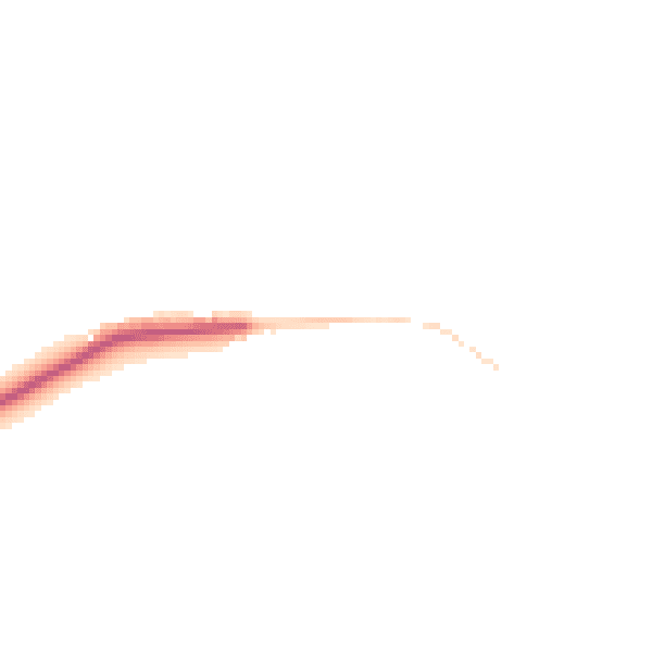 Daytime road noise heatmap for YO15 1AN