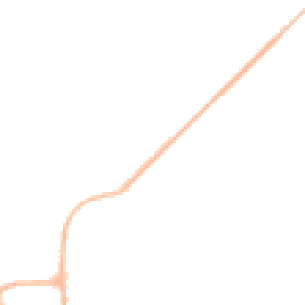 Night-time road noise heatmap for YO15 1LF