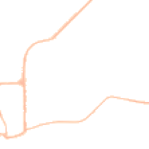 Night-time road noise heatmap for YO15 1NT