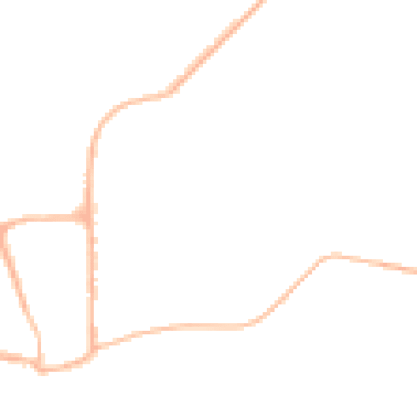 Night-time road noise heatmap for YO15 1NY