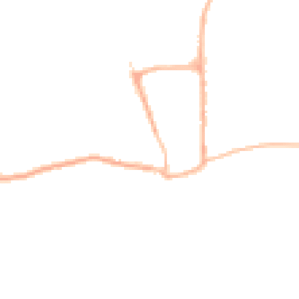 Night-time road noise heatmap for YO15 1QE