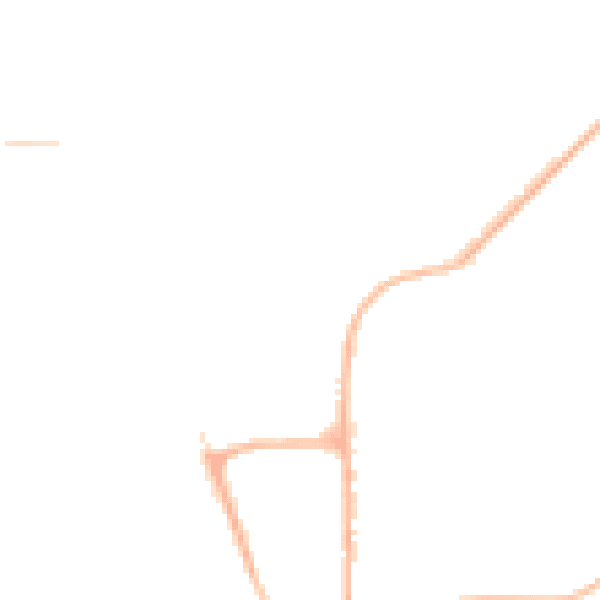 Night-time road noise heatmap for YO15 1QJ