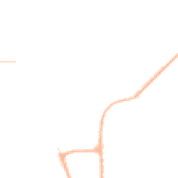 Night-time road noise heatmap for YO15 1QL