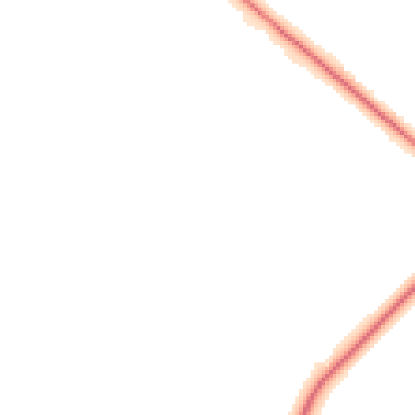 Night-time road noise heatmap for YO15 3QA