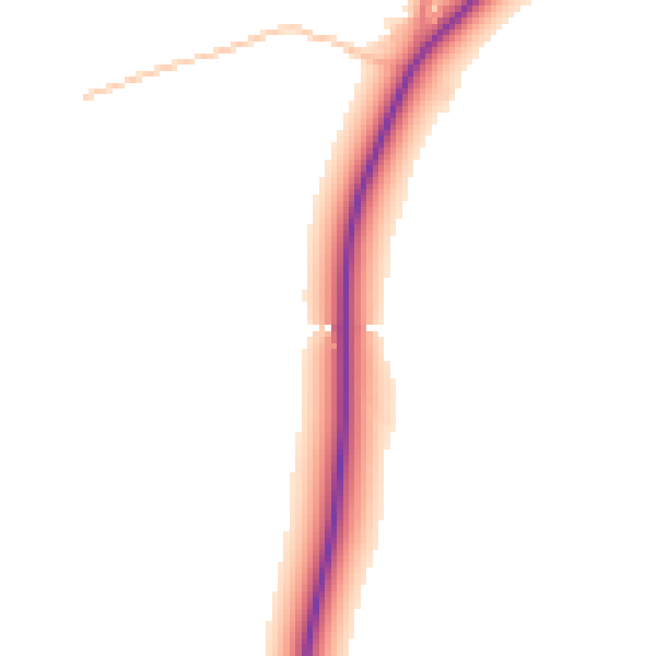 Daytime road noise heatmap for YO15 3QP