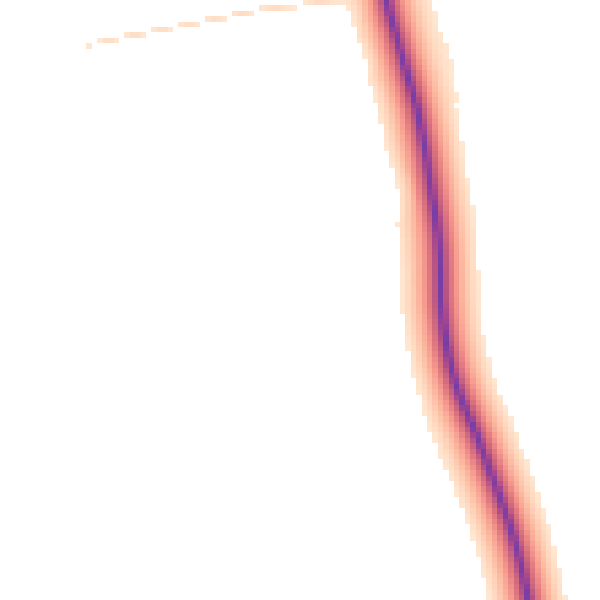 Daytime road noise heatmap for YO15 3QS