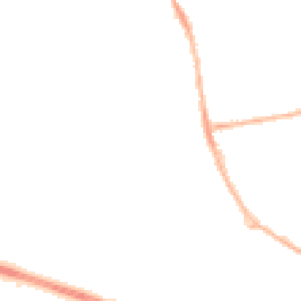 Night-time road noise heatmap for YO16 4BF
