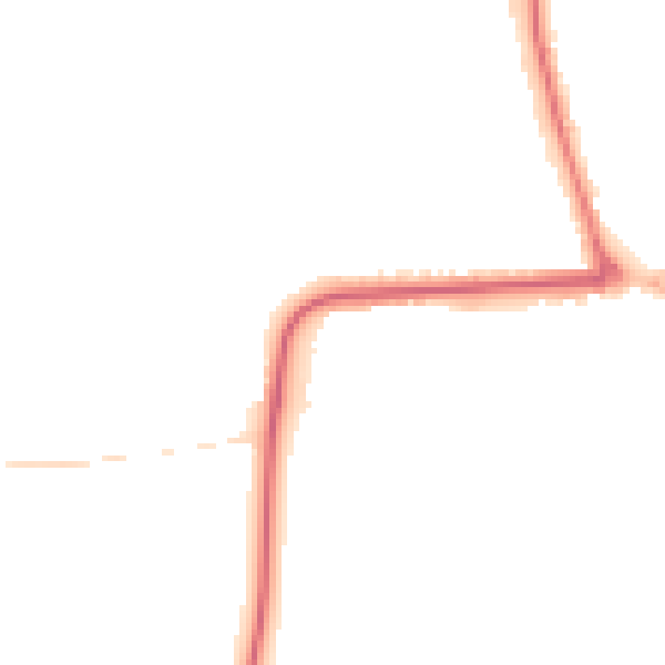 Night-time road noise heatmap for YO16 4BJ