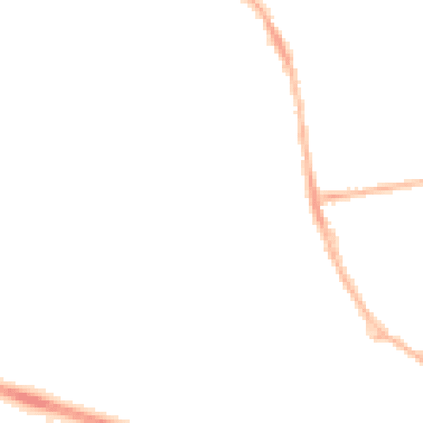 Night-time road noise heatmap for YO16 4HE