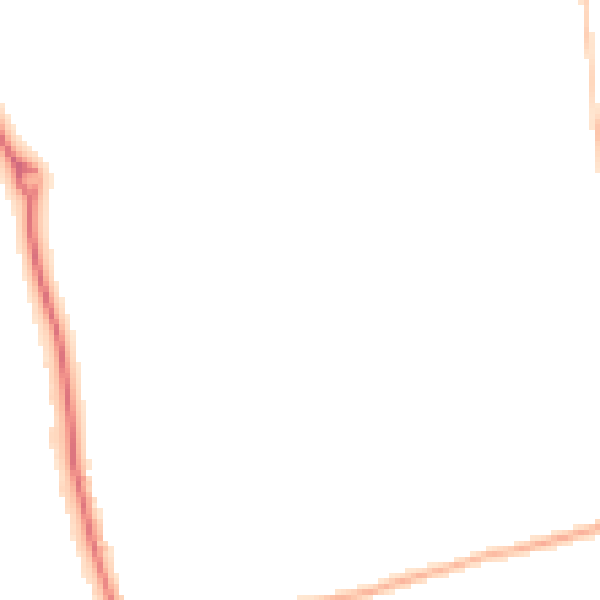 Night-time road noise heatmap for YO16 6AR