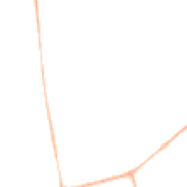 Night-time road noise heatmap for YO16 6HZ
