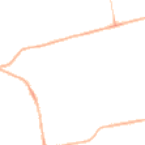 Night-time road noise heatmap for YO16 7BN