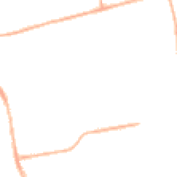 Night-time road noise heatmap for YO16 7BS