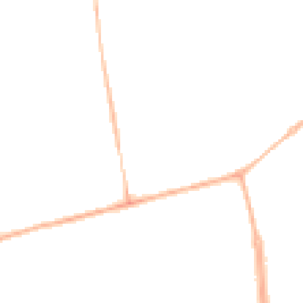 Night-time road noise heatmap for YO16 7HF