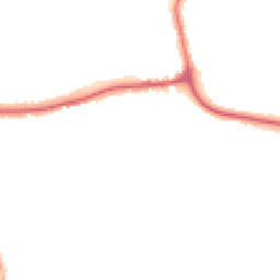 Night-time road noise heatmap for YO21 1AP