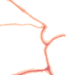 Night-time road noise heatmap for YO21 1HF