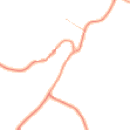 Daytime road noise heatmap for YO21 2AJ