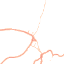 Daytime road noise heatmap for YO21 2AX