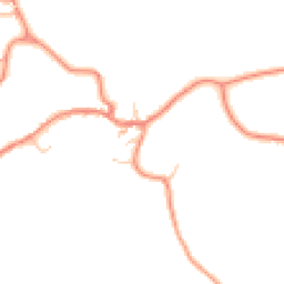 Daytime road noise heatmap for YO21 2EN