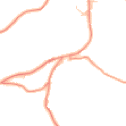 Daytime road noise heatmap for YO21 2JR