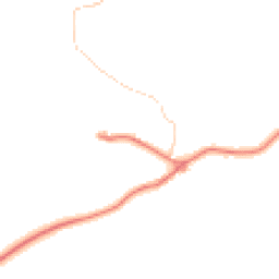 Daytime road noise heatmap for YO21 2RH