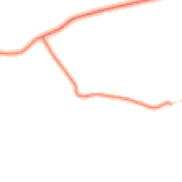 Daytime road noise heatmap for YO21 2RX