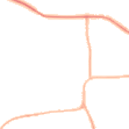 Night-time road noise heatmap for YO21 3LW
