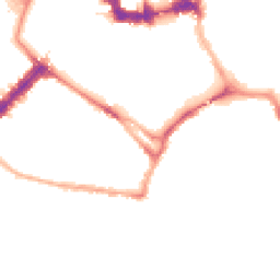 Night-time road noise heatmap for YO23 1AJ