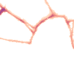 Night-time road noise heatmap for YO23 1AX