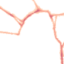 Night-time road noise heatmap for YO23 1AZ