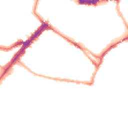 Night-time road noise heatmap for YO23 1BW