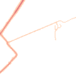 Daytime road noise heatmap for YO23 2AD