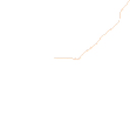 Night-time road noise heatmap for YO23 2YZ