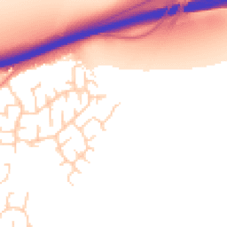 Daytime road noise heatmap for YO23 3LB