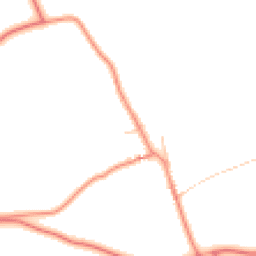 Daytime road noise heatmap for YO23 3NZ