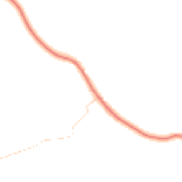 Daytime road noise heatmap for YO23 3PA