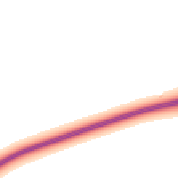 Night-time road noise heatmap for YO23 3PR