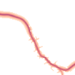 Daytime road noise heatmap for YO23 3QG