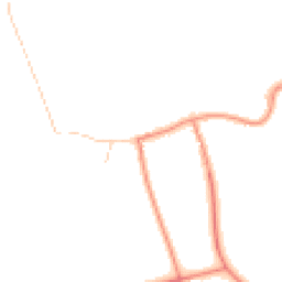 Daytime road noise heatmap for YO23 3QS
