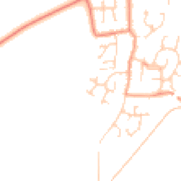 Daytime road noise heatmap for YO23 3RU