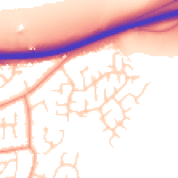 Daytime road noise heatmap for YO23 3TU