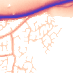 Daytime road noise heatmap for YO23 3XE