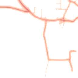 Daytime road noise heatmap for YO23 7DF