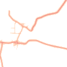 Daytime road noise heatmap for YO23 7DZ