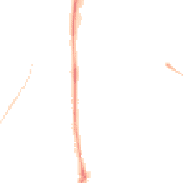 Night-time road noise heatmap for YO31 8YY
