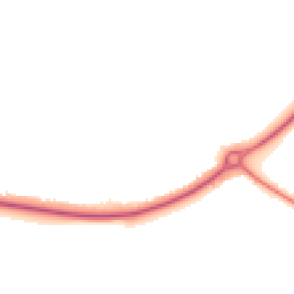 Night-time road noise heatmap for YO43 3BL