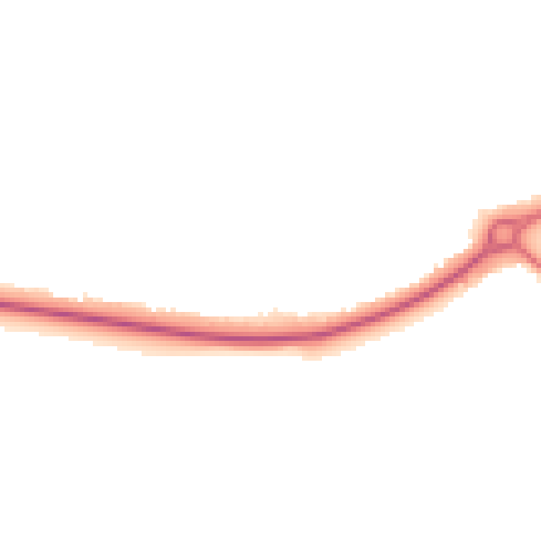 Night-time road noise heatmap for YO43 3BR
